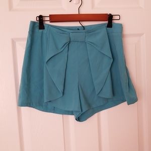 Nanette Lepore Bow Front Shorts